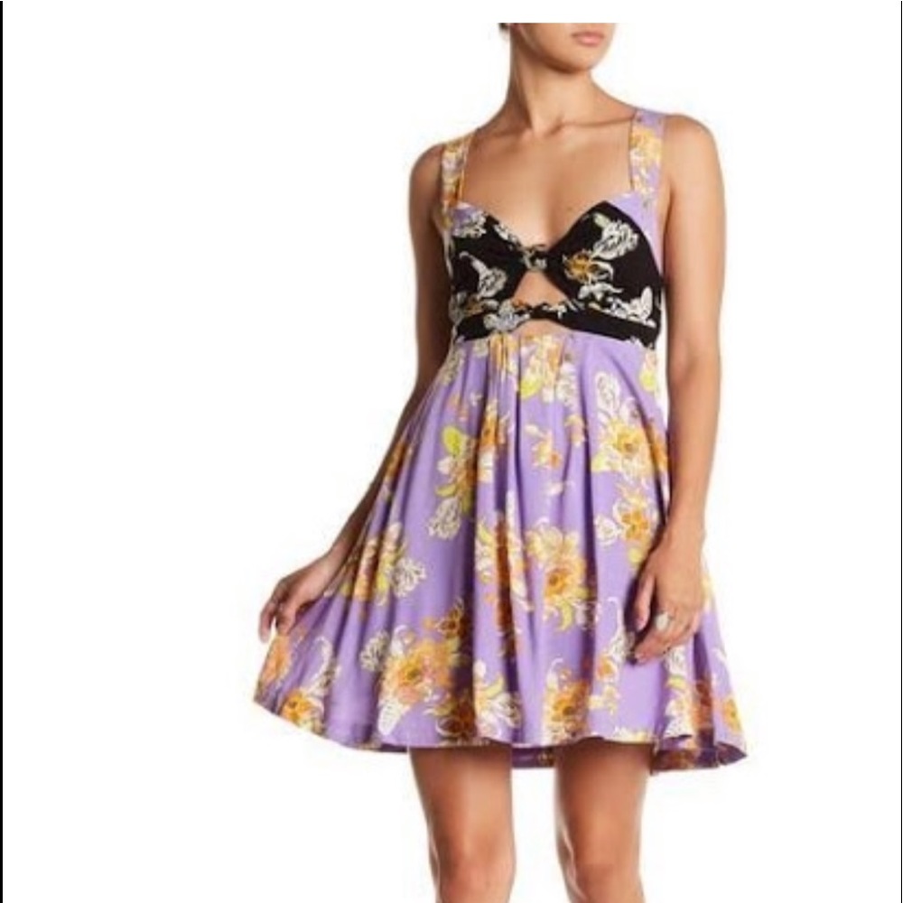 Free People “Baby It’s You” Bandeau Mini Sundress
